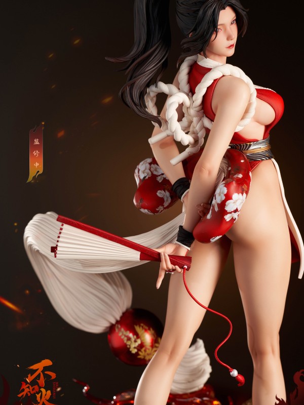 PiJi Studio King of Fighters XIV Mai Shiranui & Luong Hot Sexy 1/4 Statue